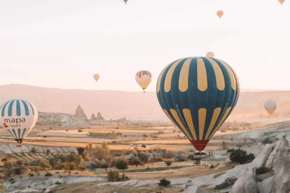 Montgolfière en Turquie